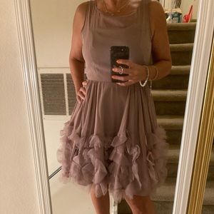 Lauren Conrad Runway brand new w tags. Tea length w tulle bottom